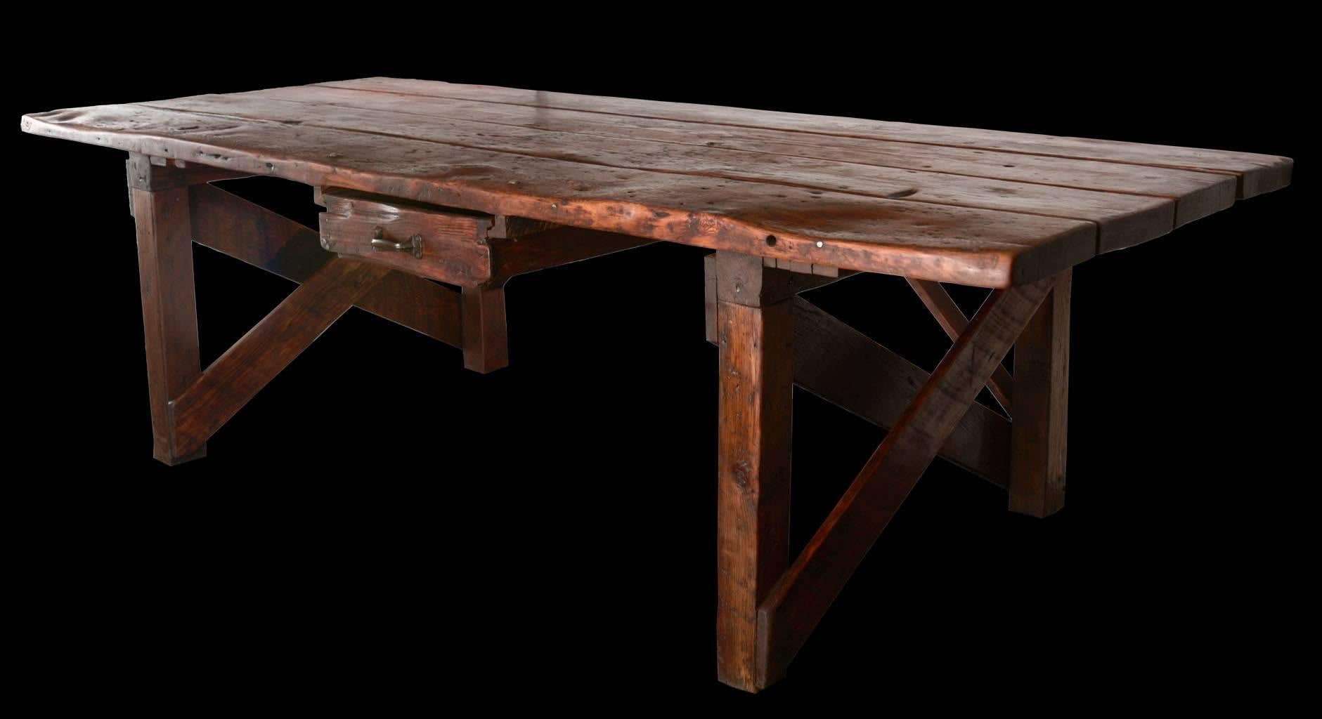 19th Century Saddlery Table 1