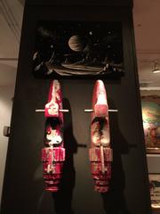 Pair of Vintage Cast Aluminum Rocket Rides