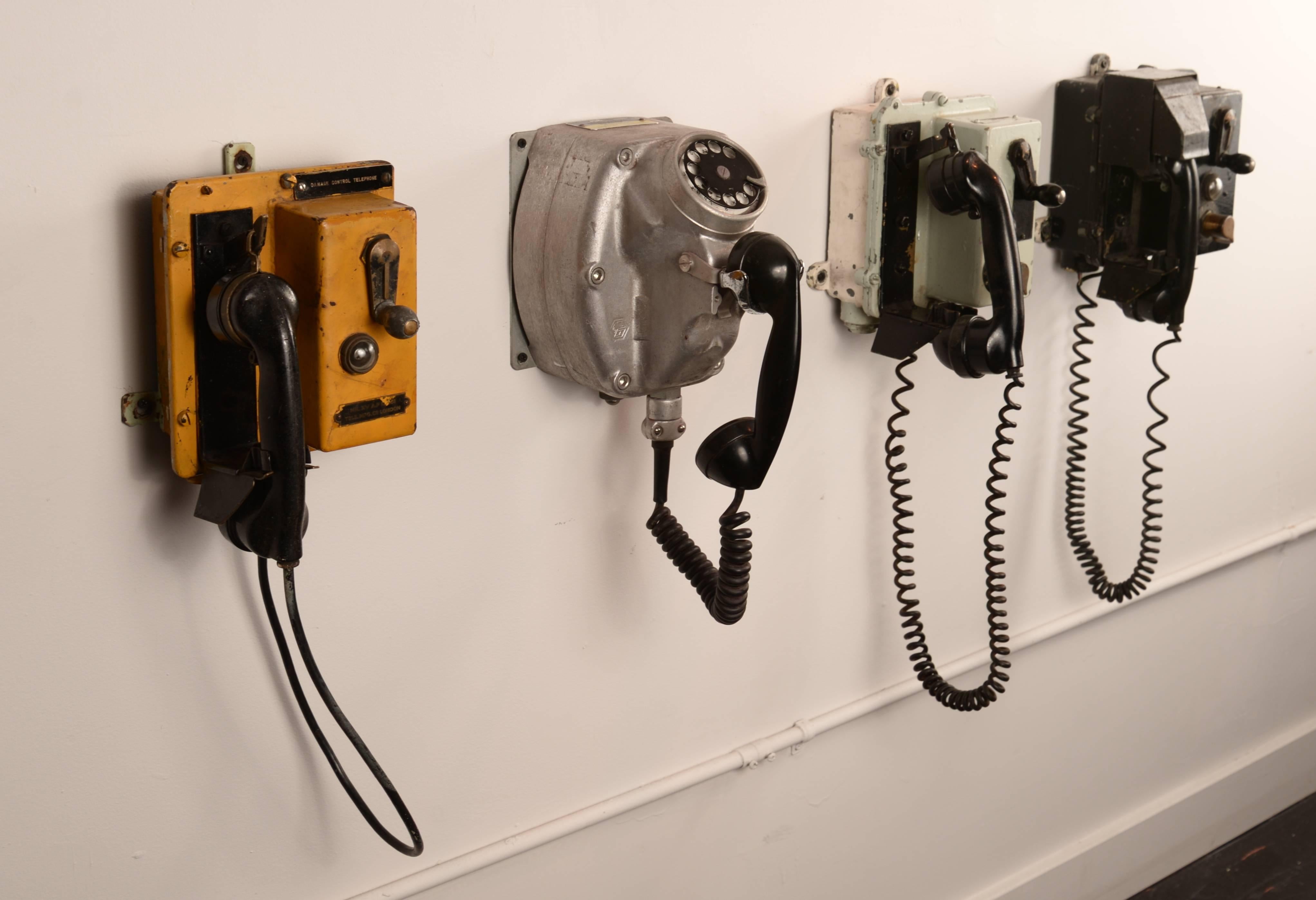 American Collection of Vintage Ship Phones