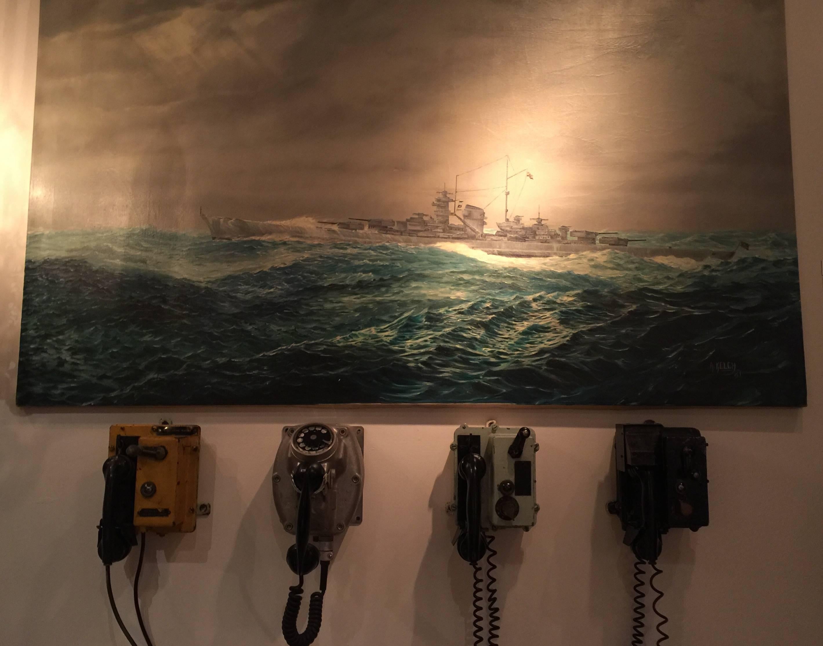 Collection of Vintage Ship Phones 2