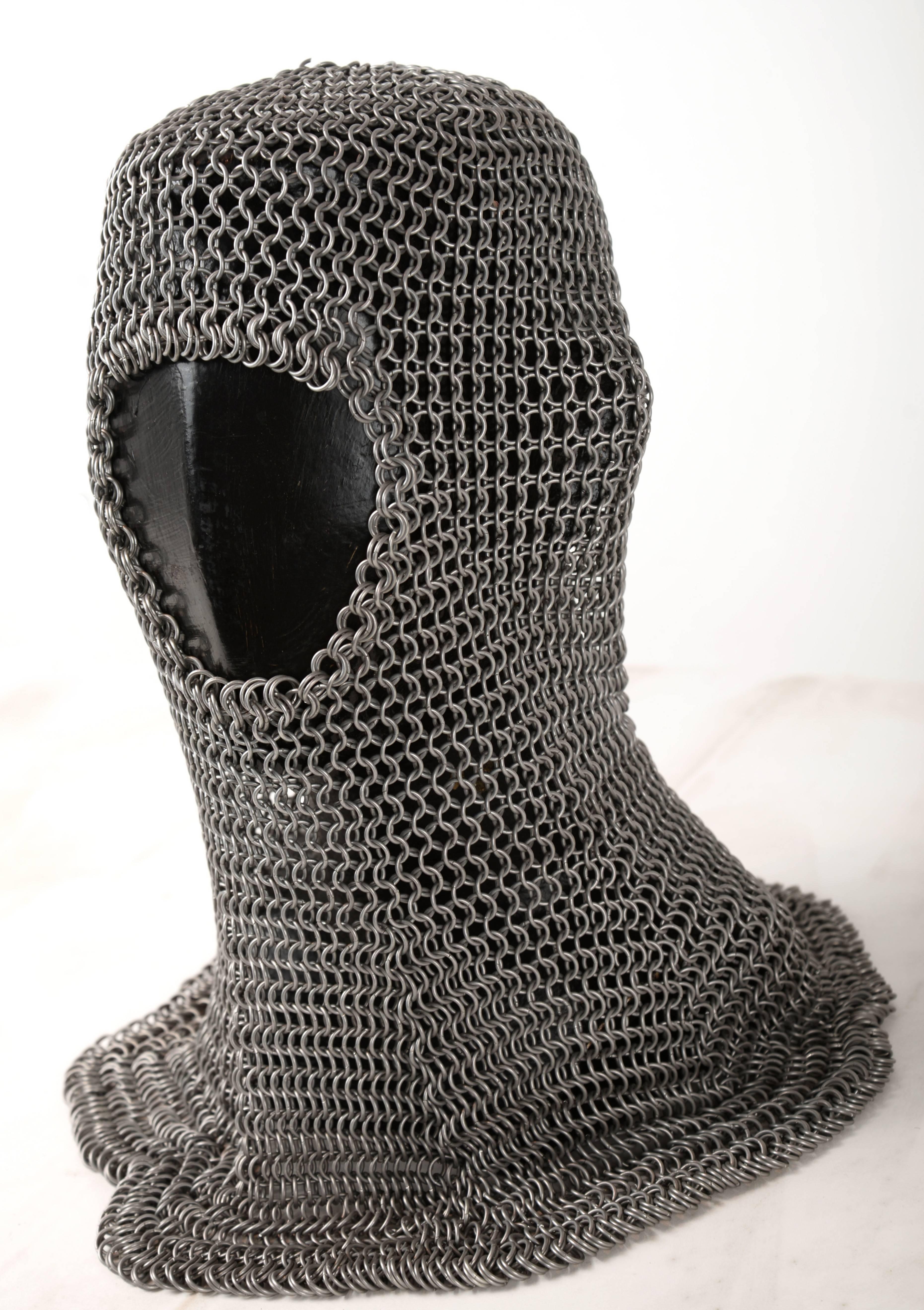 American Chainmail Hood For Sale