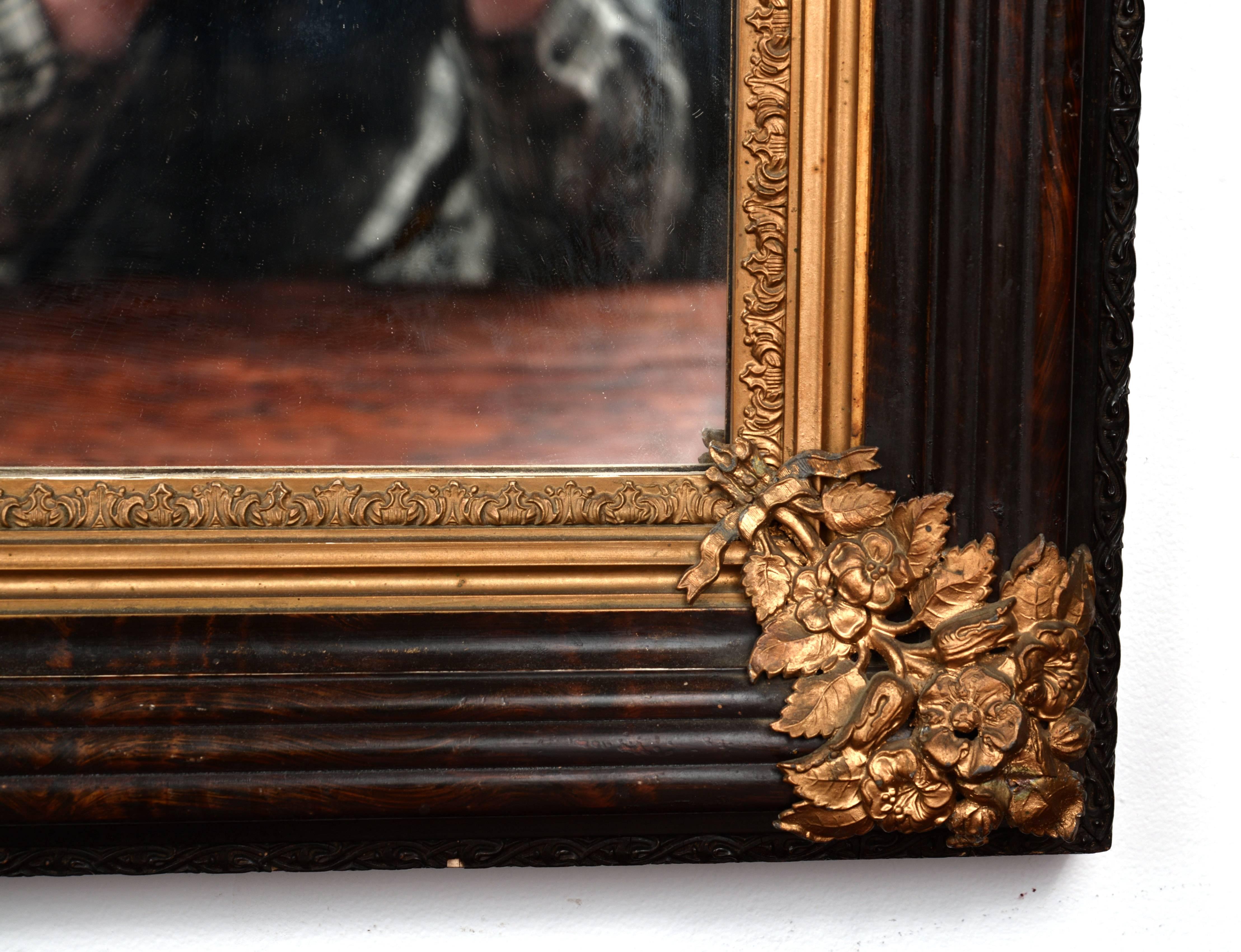 American Ornate Mirror For Sale