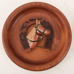Pair of Horse Plaques