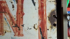 "Second Coming" Hand-Painted Metal Sign