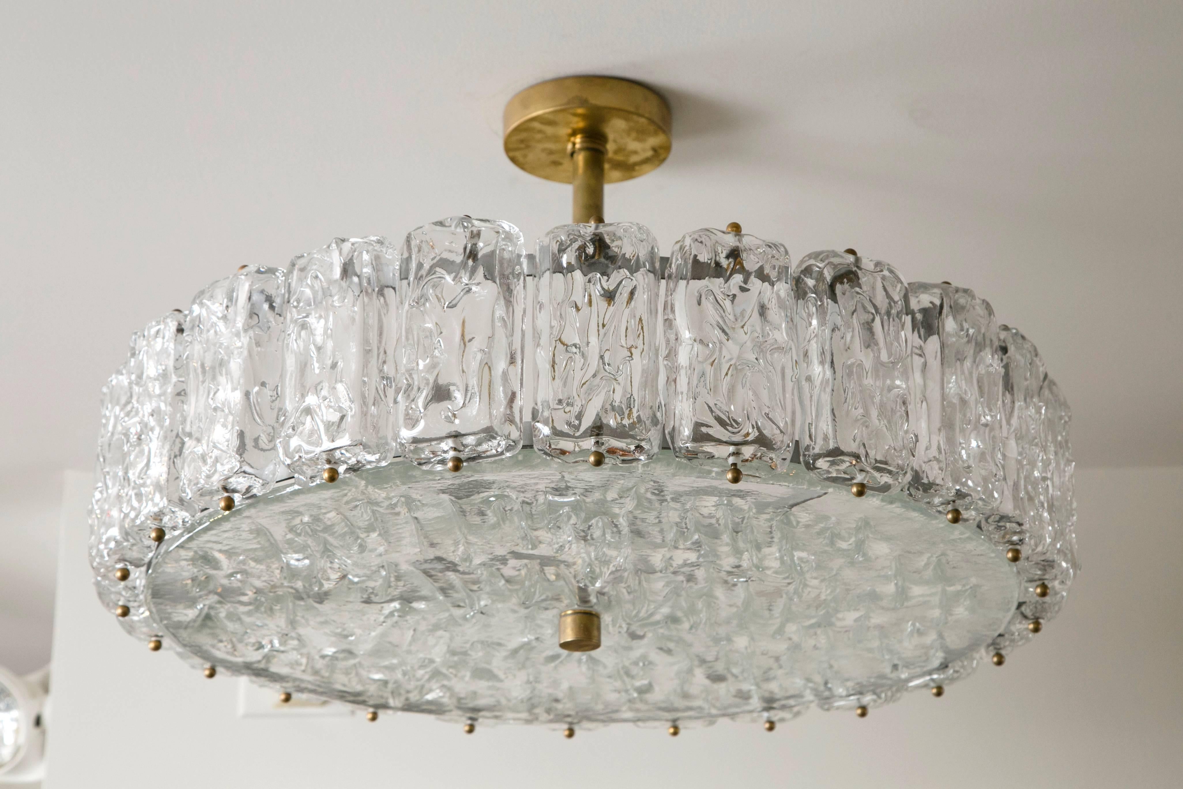 Plafón Circular de Bloque de Hielo, Contemporáneo en venta