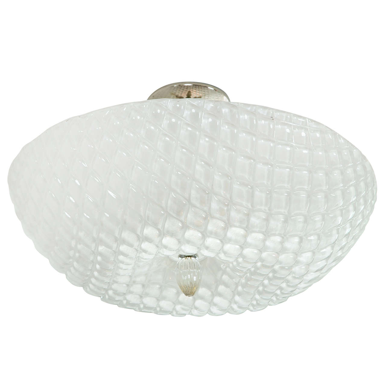 Shimmery Murano Ceiling Fixture or Pendant