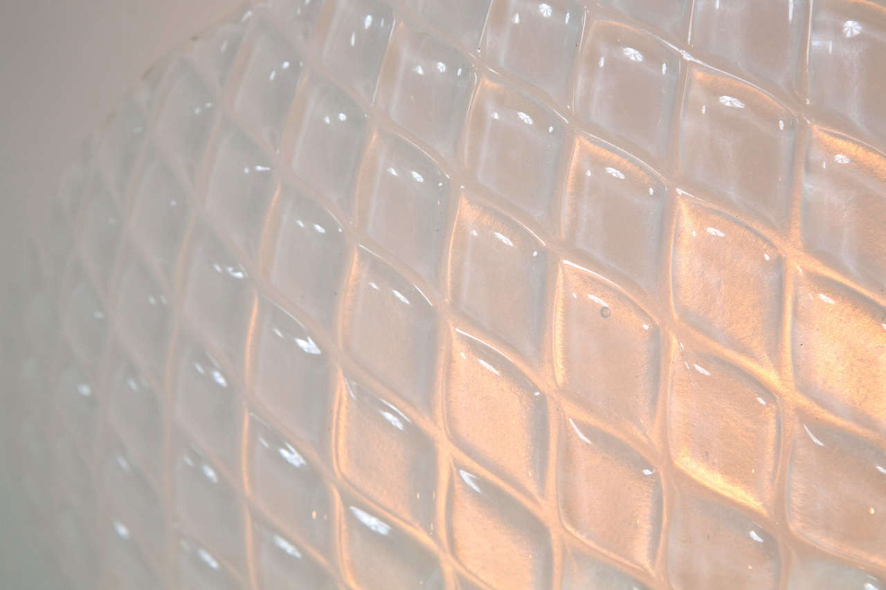 Schimmernde Murano-Deckenleuchte oder -Pendelleuchte (Geblasenes Glas) im Angebot