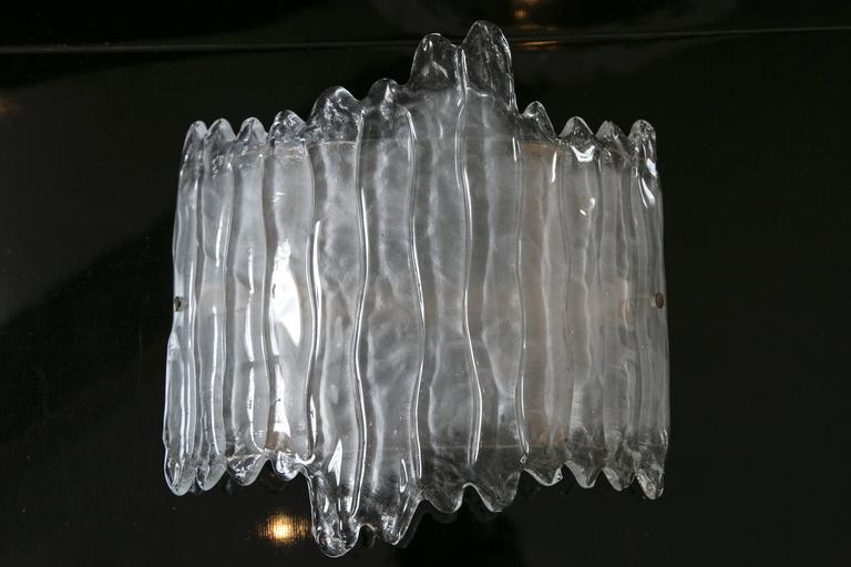 pair of murano curved icicle wall lights for sale at 1stdibs pair of murano curved icicle wall lights for sale at 1stdibs