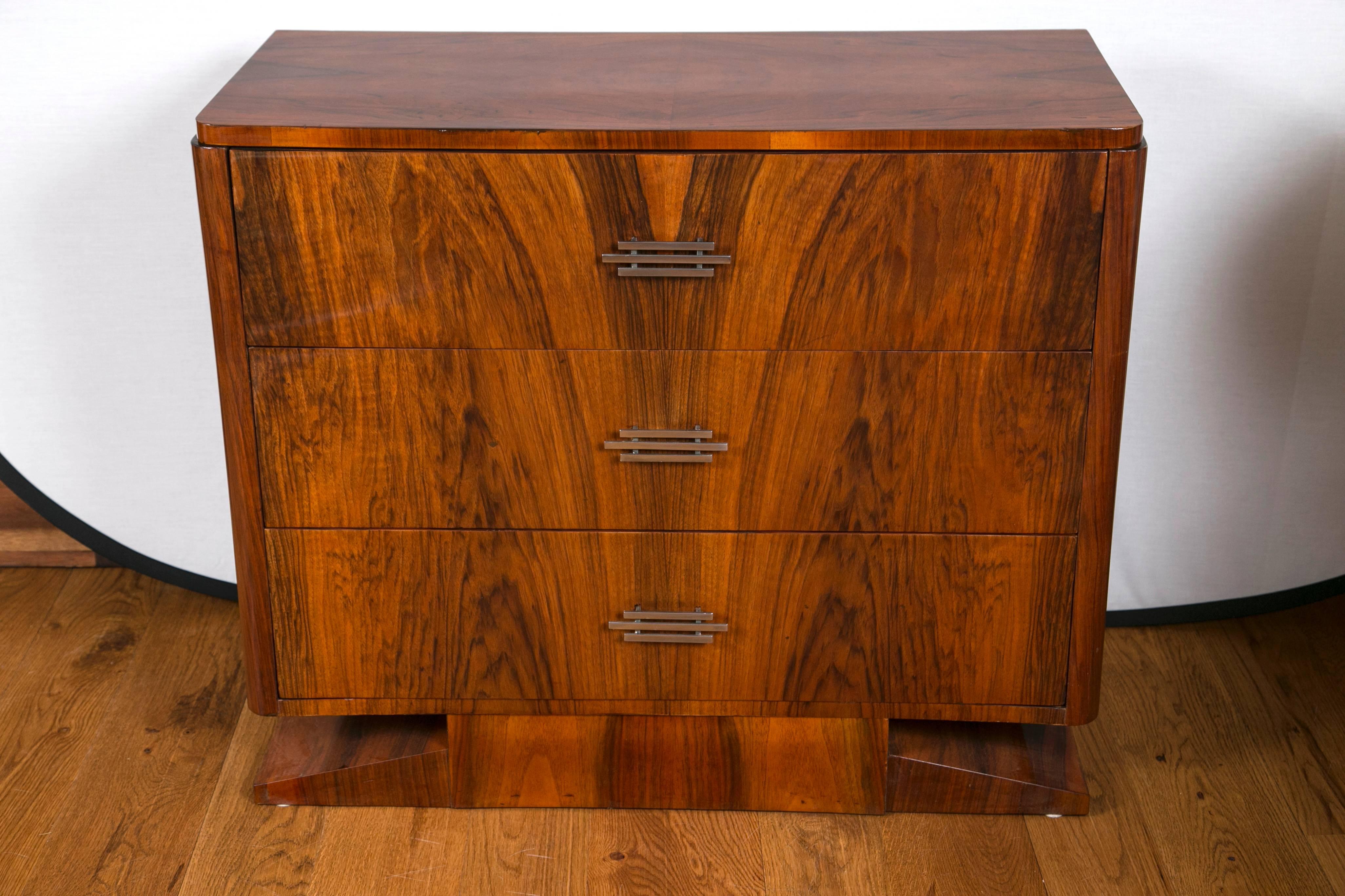 Art Deco Art Moderne Small Chest of Drawers