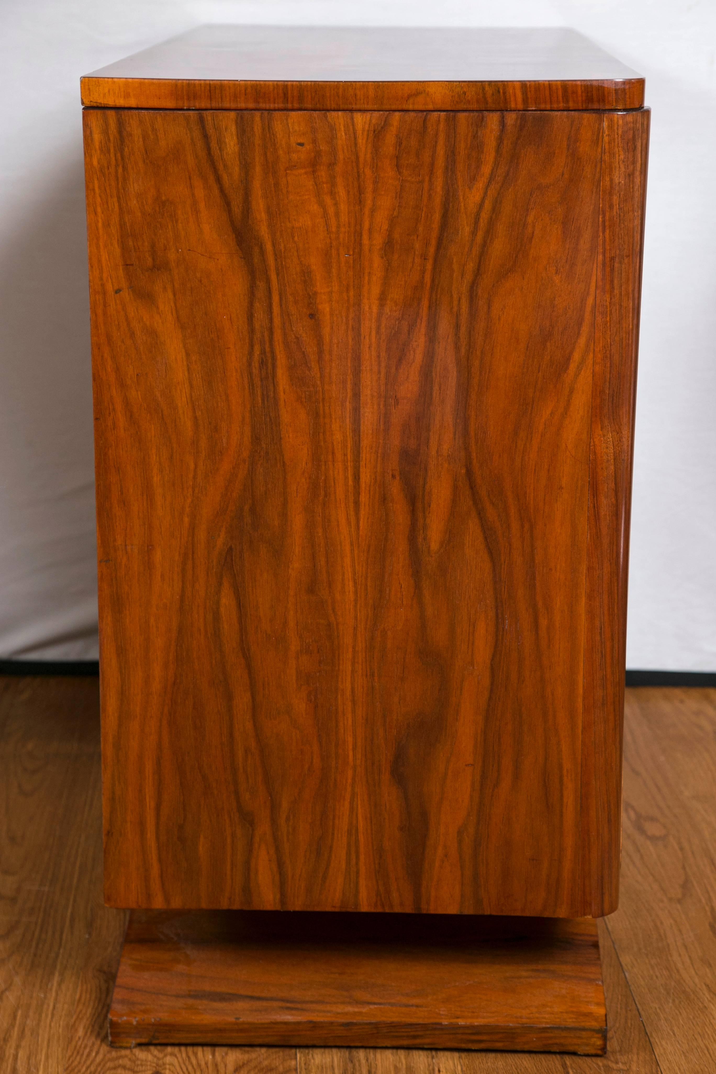 Art Moderne Small Chest of Drawers In Excellent Condition In Westport, CT