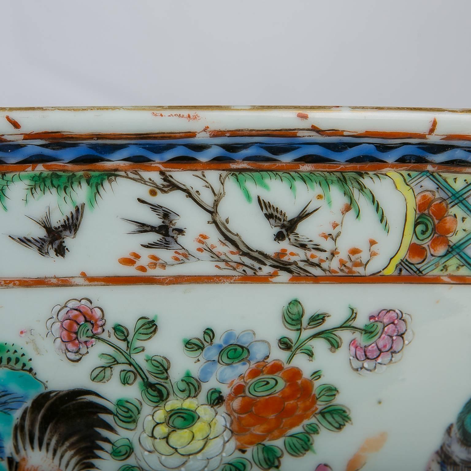 Qing Antique Chinese Porcelain Punch Bowl