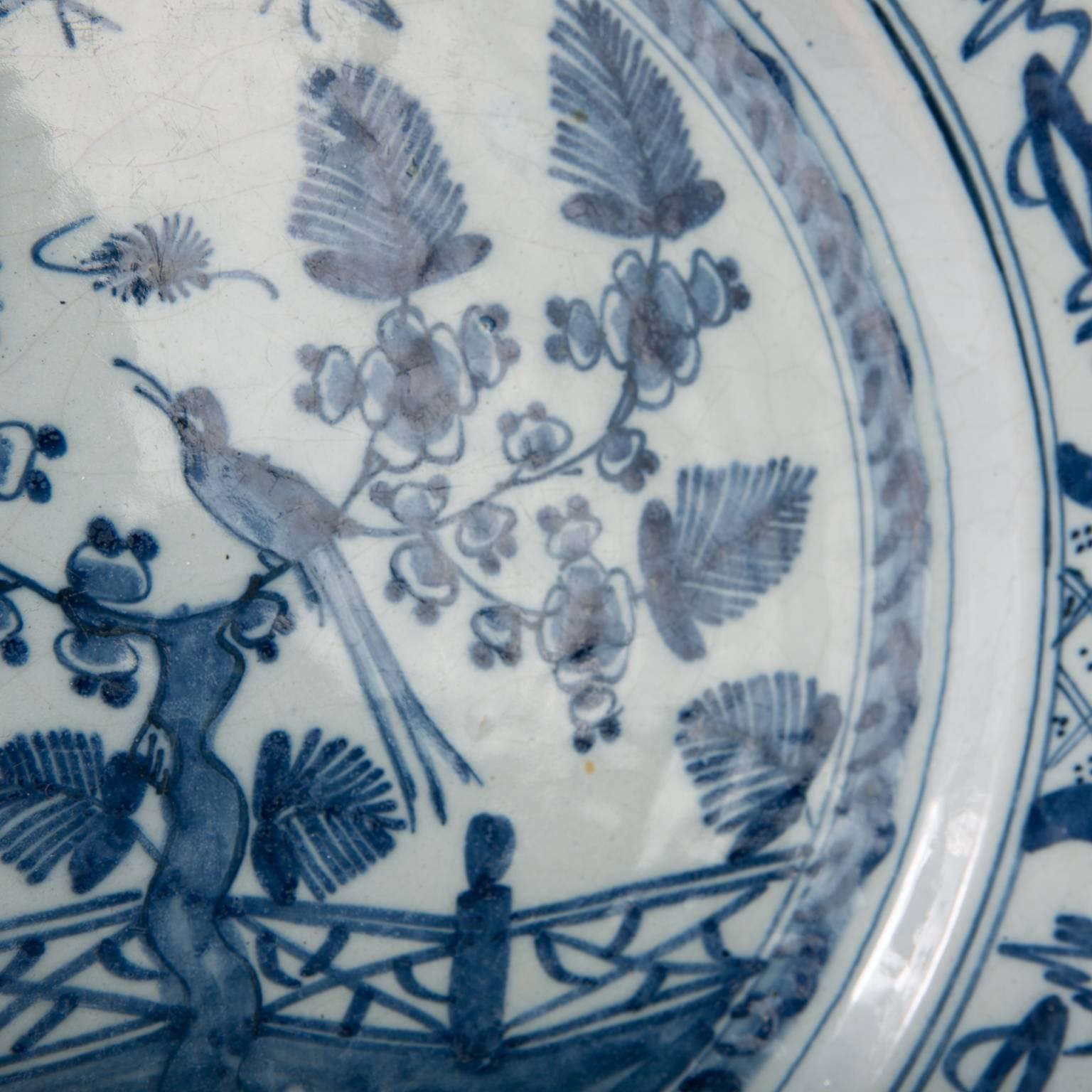 Pair Delft Blue and White Chargers 1