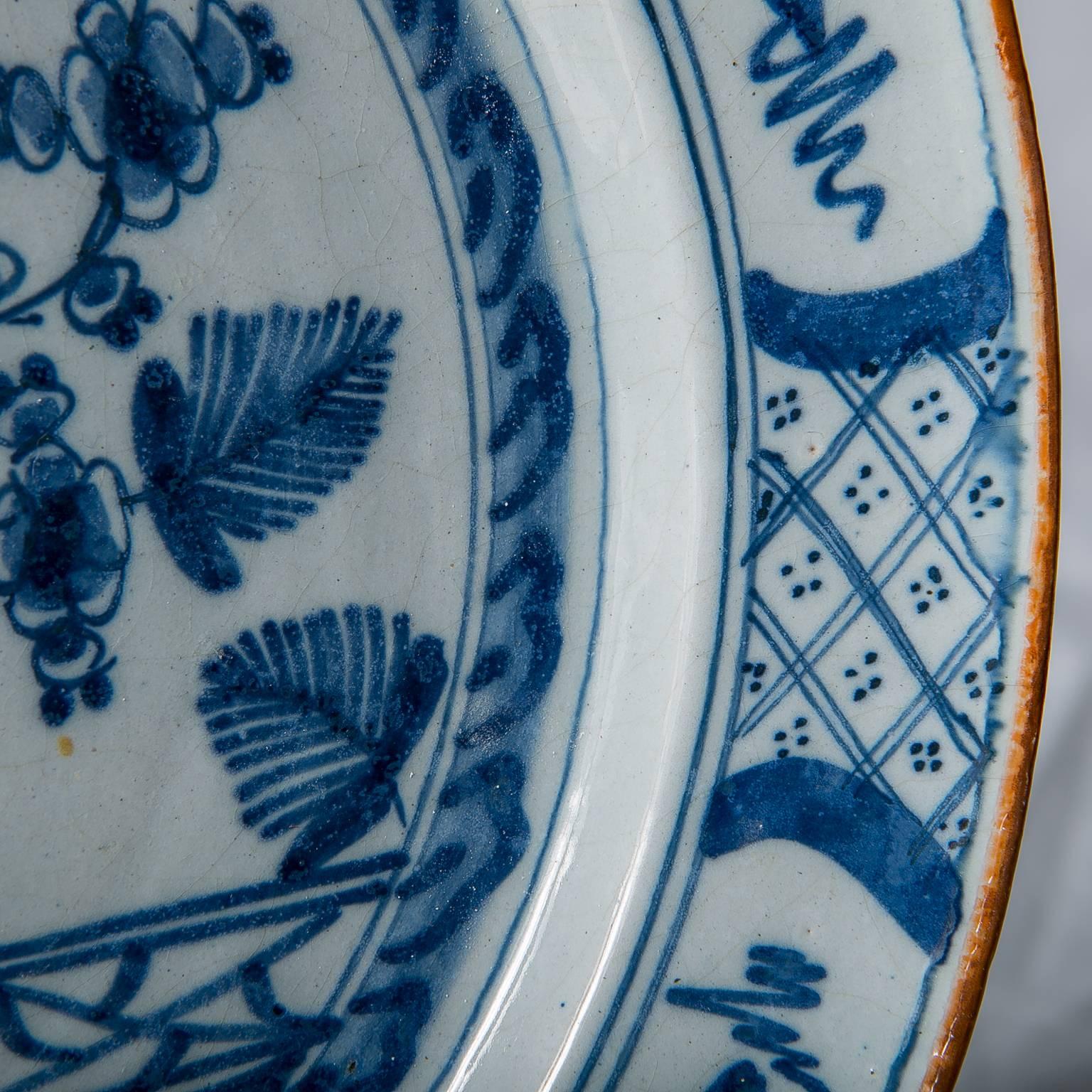 Dutch Pair Delft Blue and White Chargers