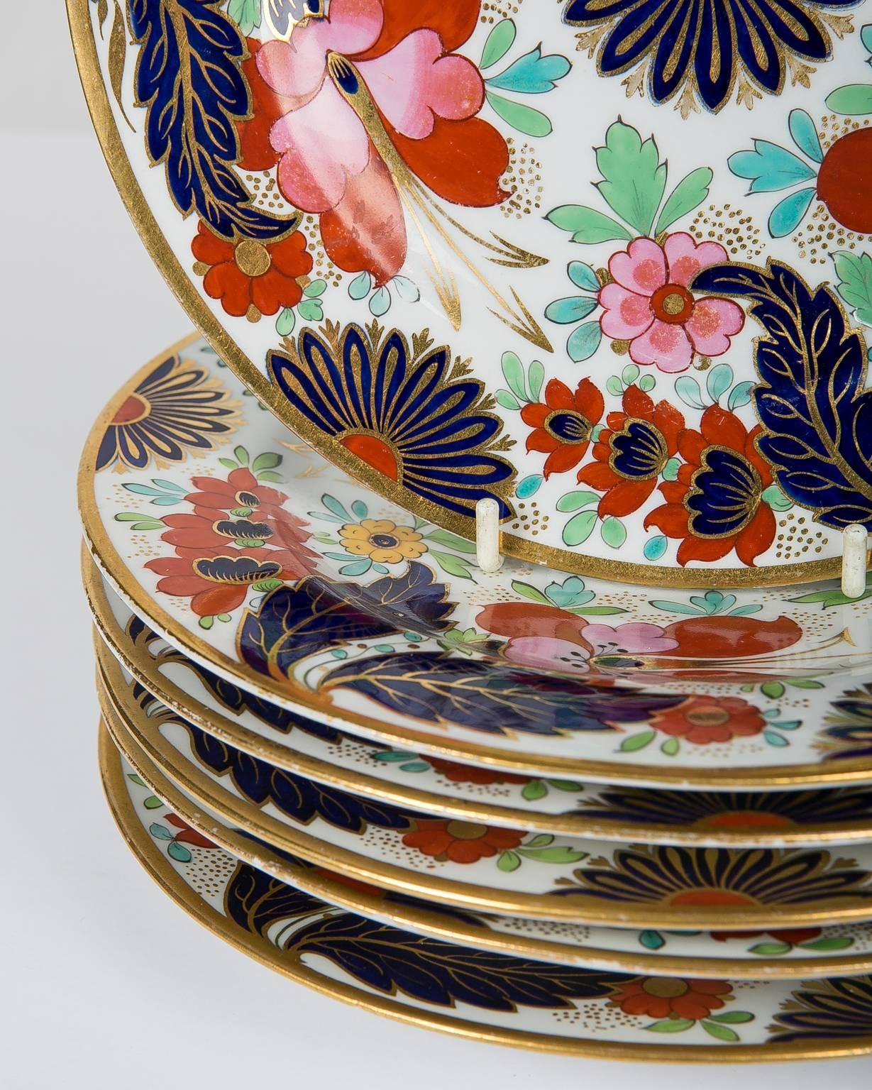Hand-Painted Worcester Dishes