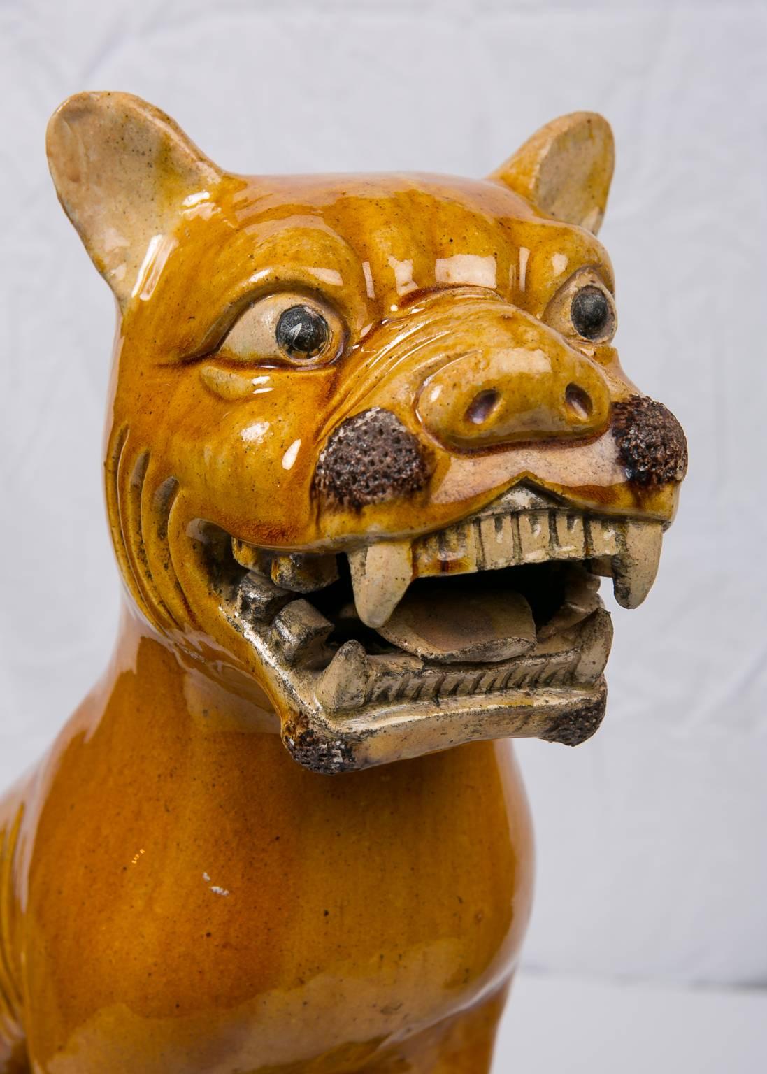 Qing Pair of Chinese Lion Dogs