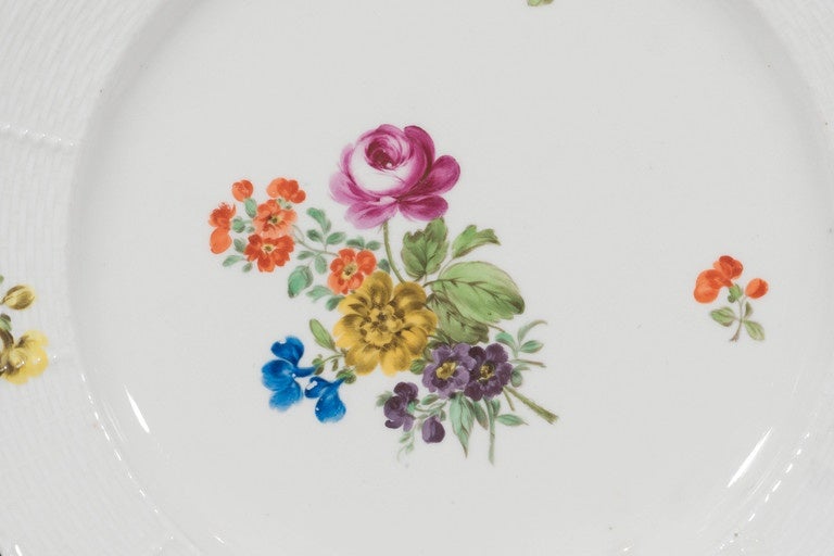 Antique Imperial Porcelain Dinner Dishes