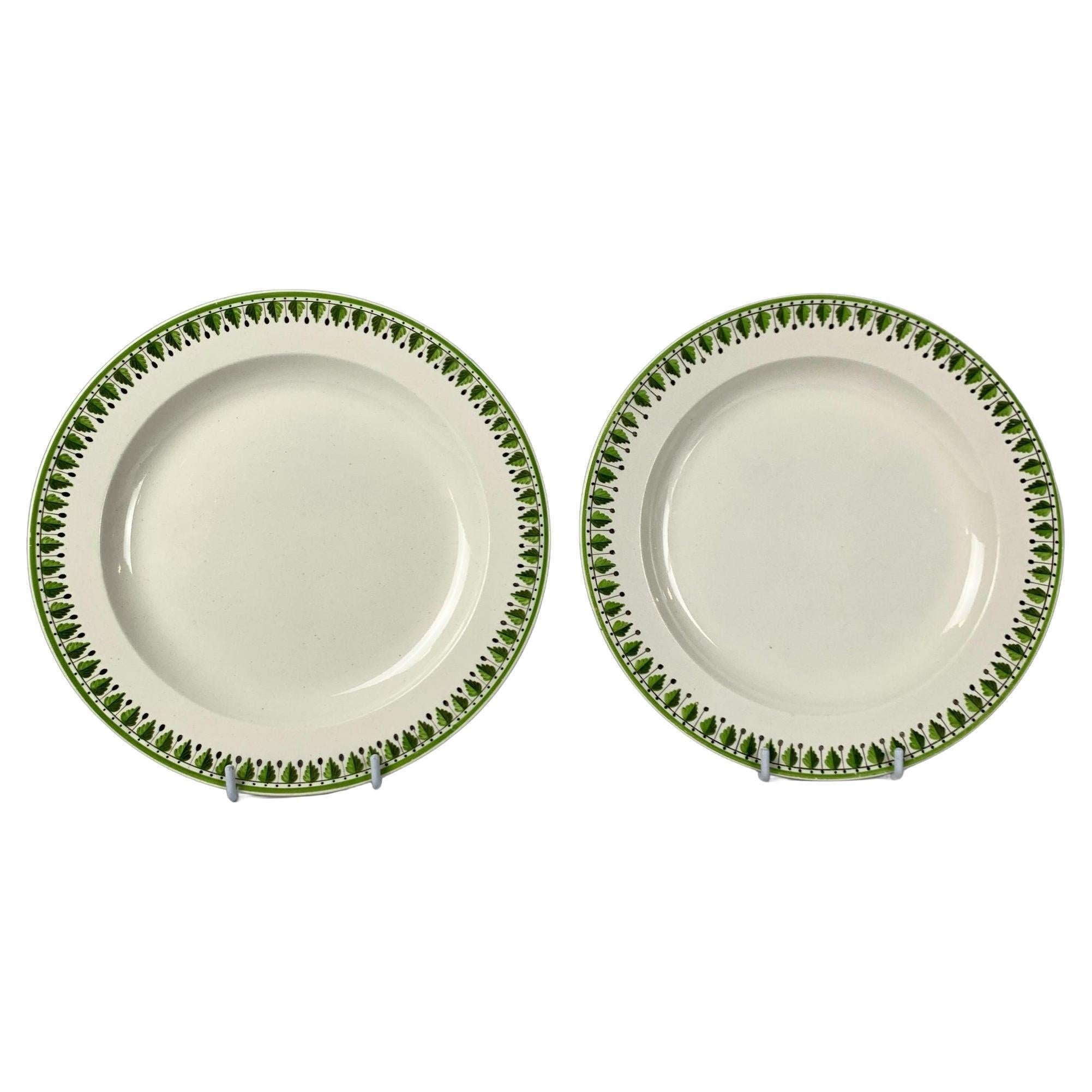 Pair Wedgwood Creamware Dishes England Circa 1810