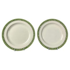 Pair Wedgwood Creamware Dishes England Circa 1810