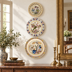 Two Dutch Delft Chargers and a Delft Plate 18th Century