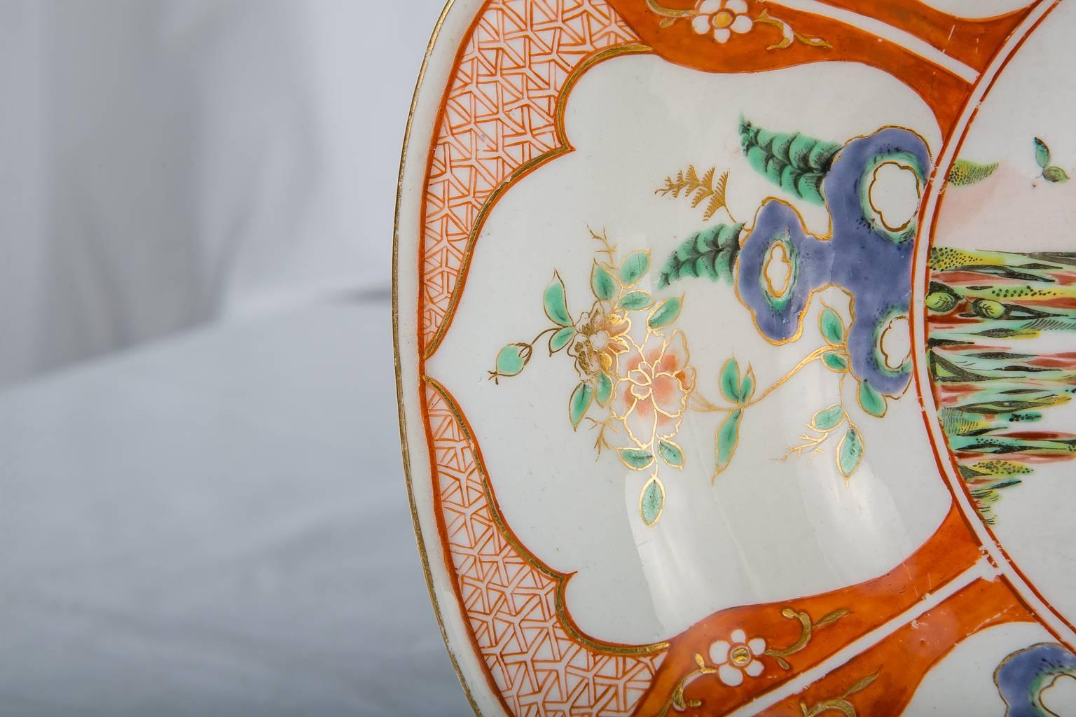 Pair 18th Century Derby Porcelain Bowls Chinoiserie England circa 1765 In Excellent Condition In Katonah, NY