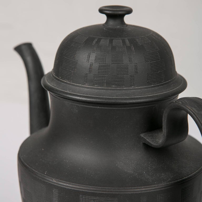 Antique Black Basalt Teapots and Coffee Pots at 1stdibs