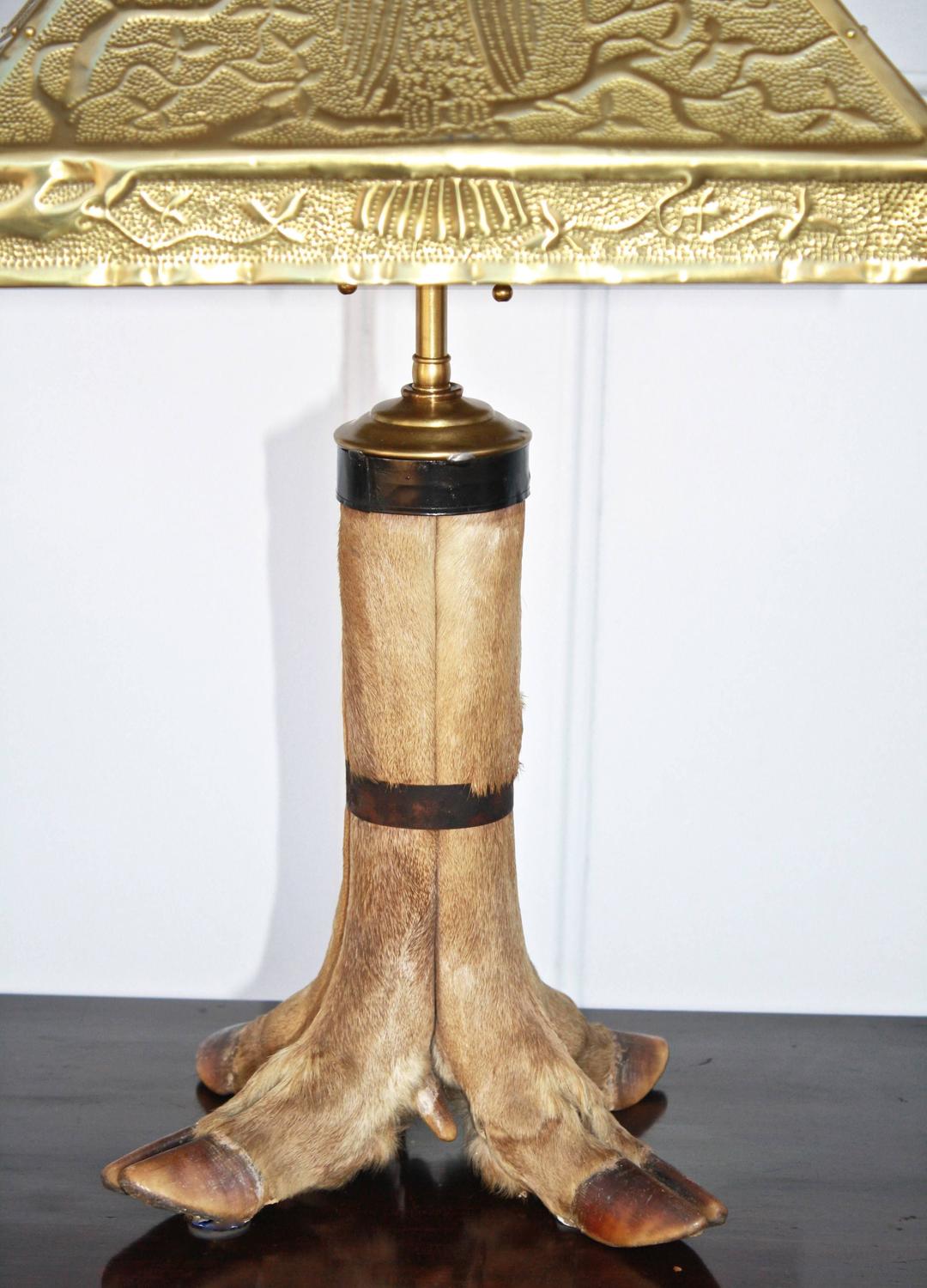 Hunting Lodge Lamp For Sale at 1stdibs