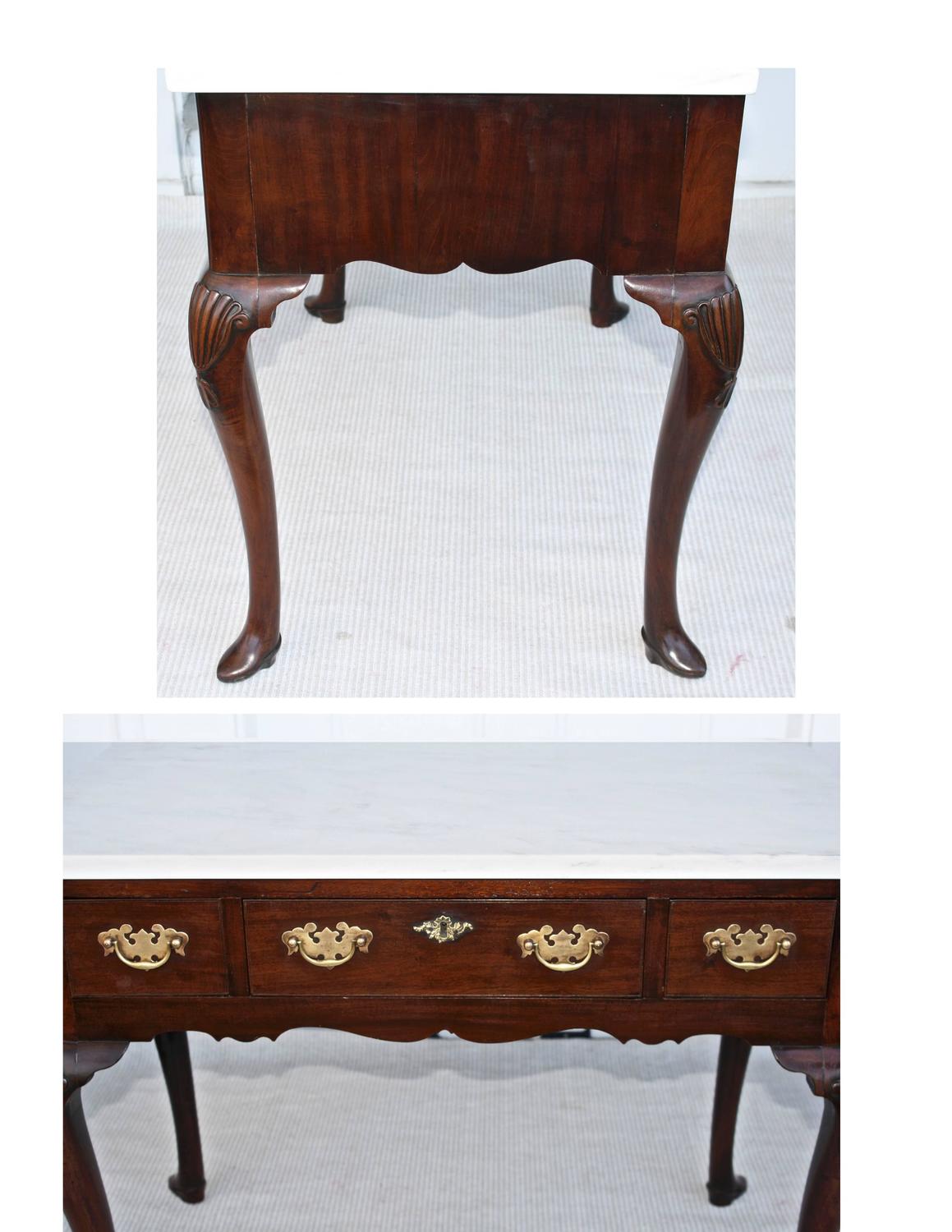 Rhode Island Lowboy Mixing Table For Sale at 1stdibs