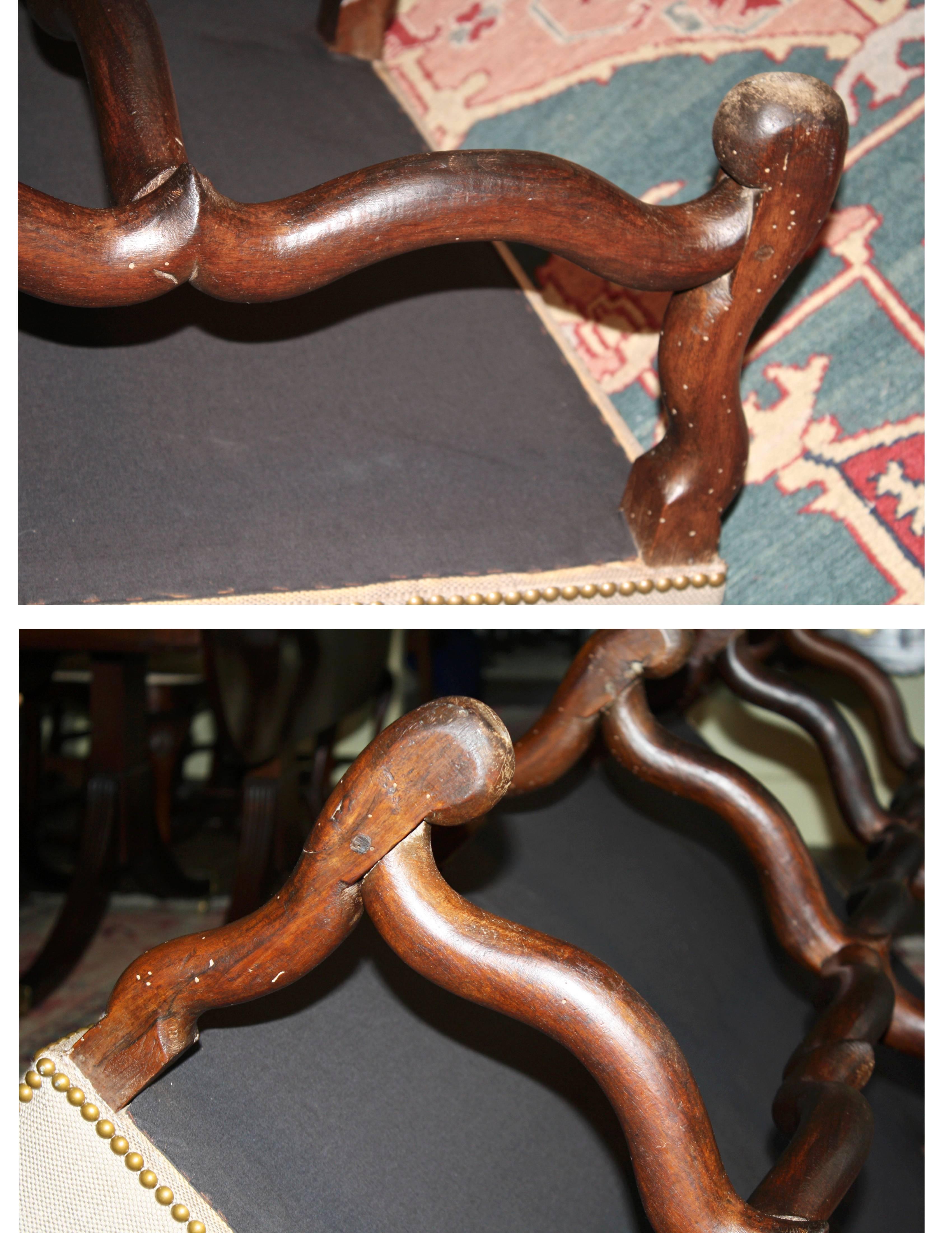 Louis XIV Os de Mouton Sofa 1