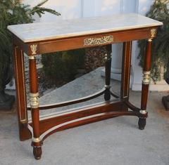 French Restauration Period Pier Table