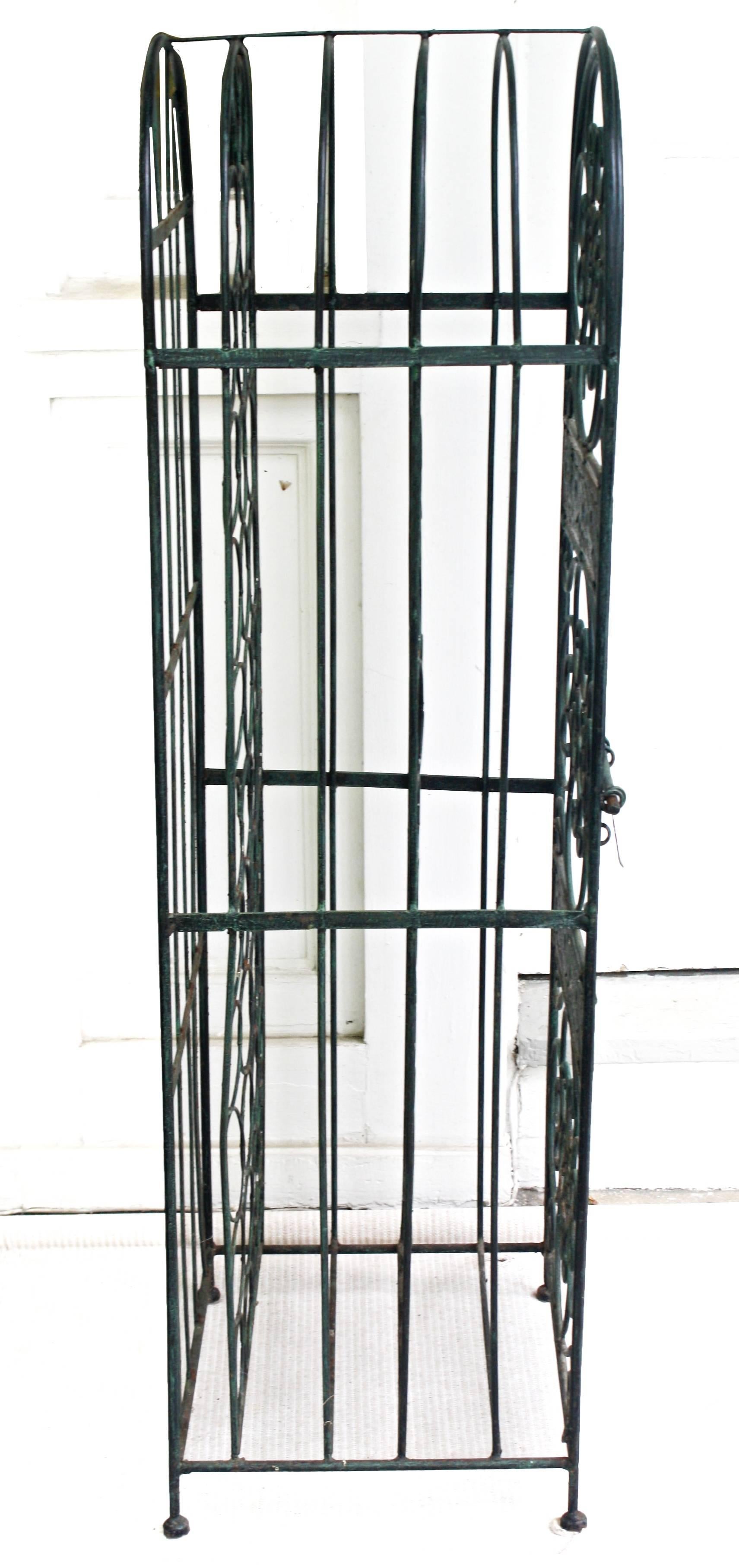 lockable wine cabinet