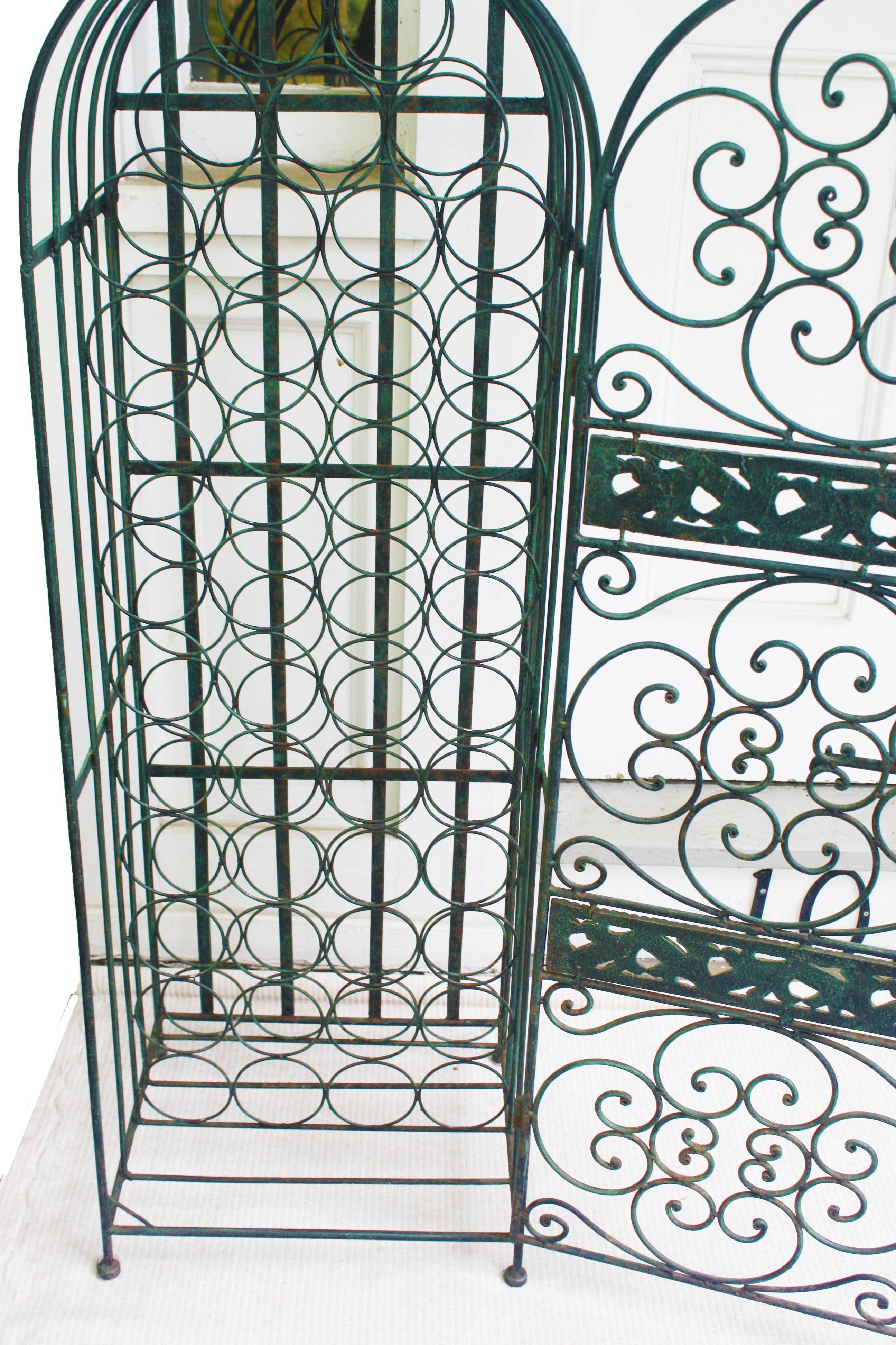 45 bottle wine rack