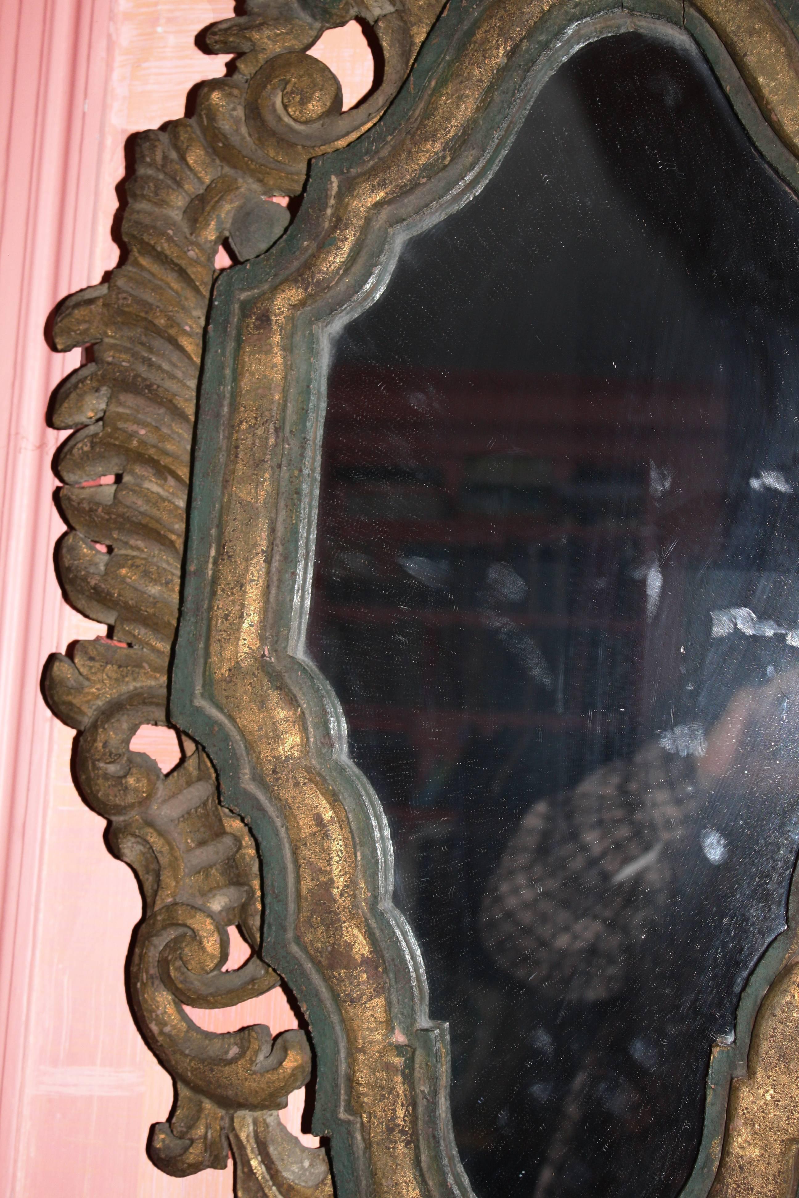 Italian Baroque Venetian Mirror For Sale 1
