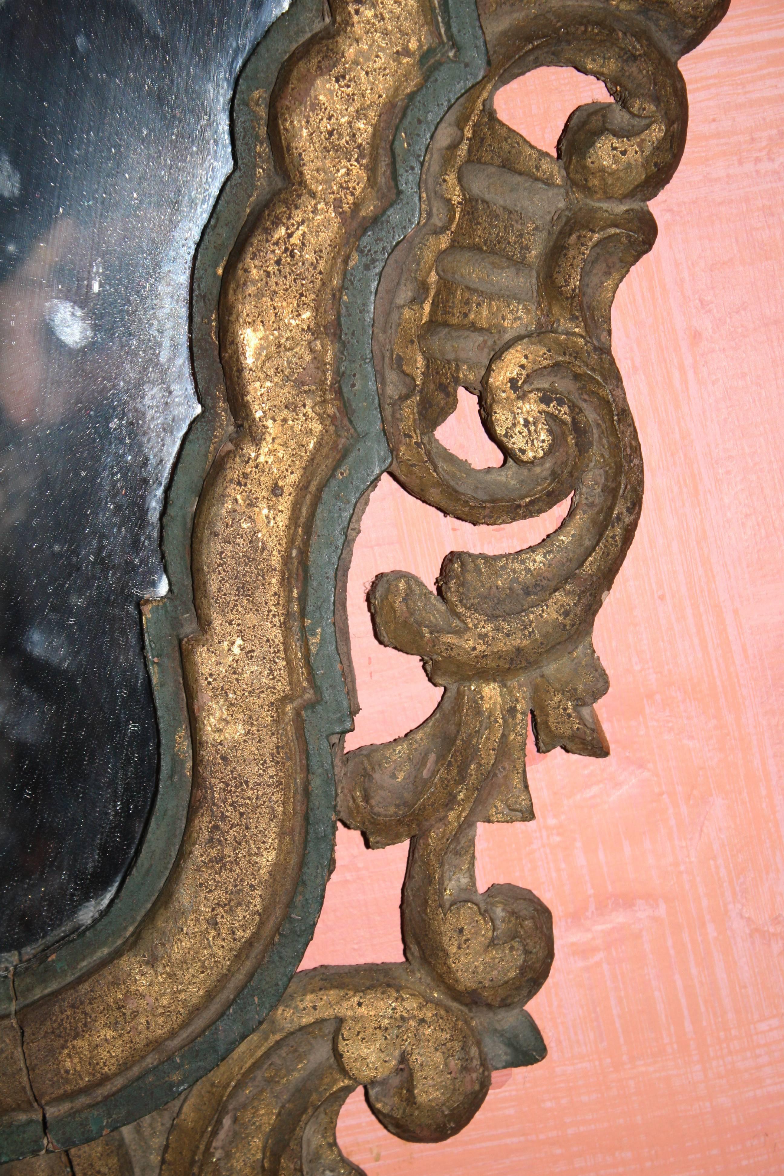 Italian Baroque Venetian Mirror For Sale 4