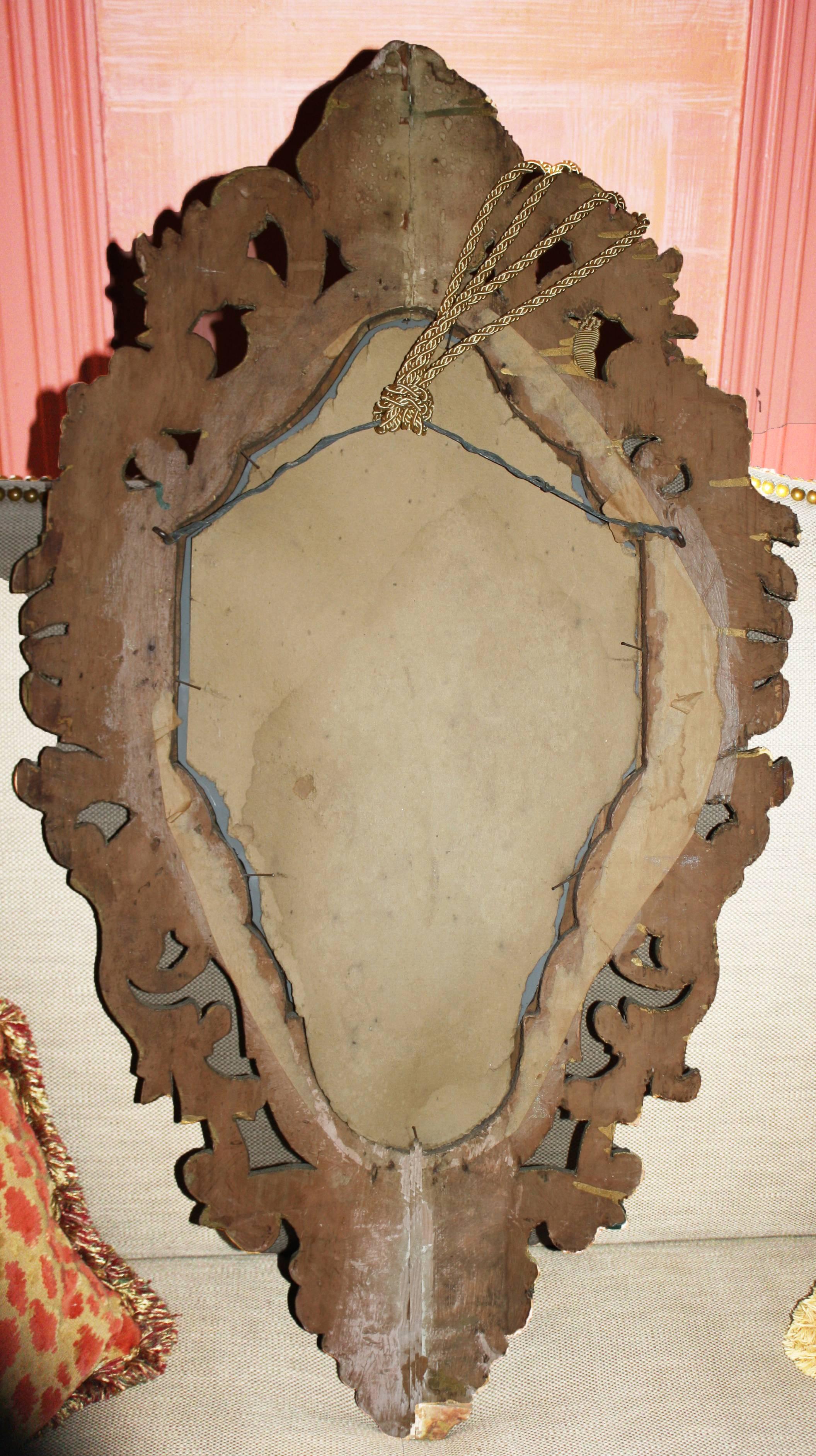 Italian Baroque Venetian Mirror For Sale 5