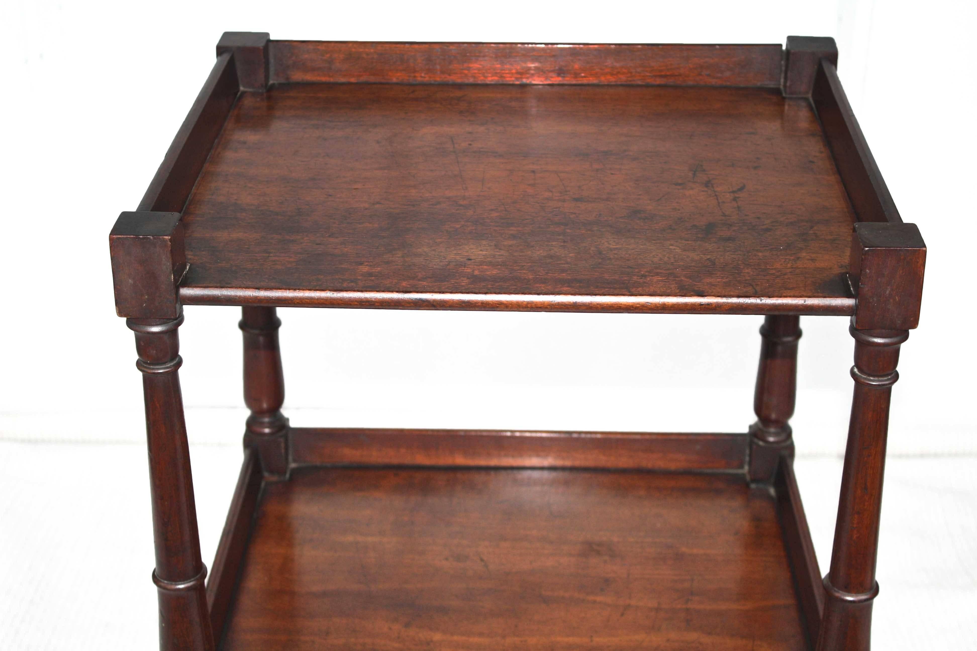 19th Century Regency 'Short' Dumbwaiter Table