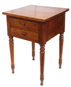 American Sheraton Cherrywood Side Table