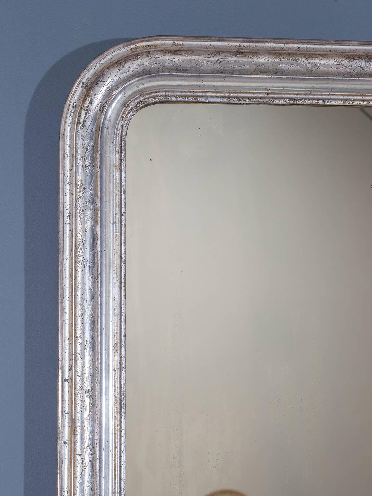 Receive our new selections direct from 1stdibs by email each week. Please click Follow Dealer below and see them first!

The elegant simplicity of this antique Louis Philippe mirror circa 1895 is at home in all manner of interiors. The gently