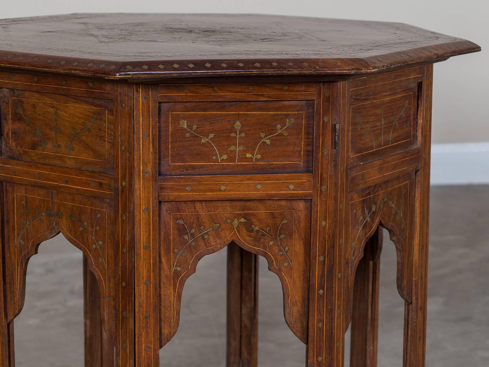 antique inlaid tables