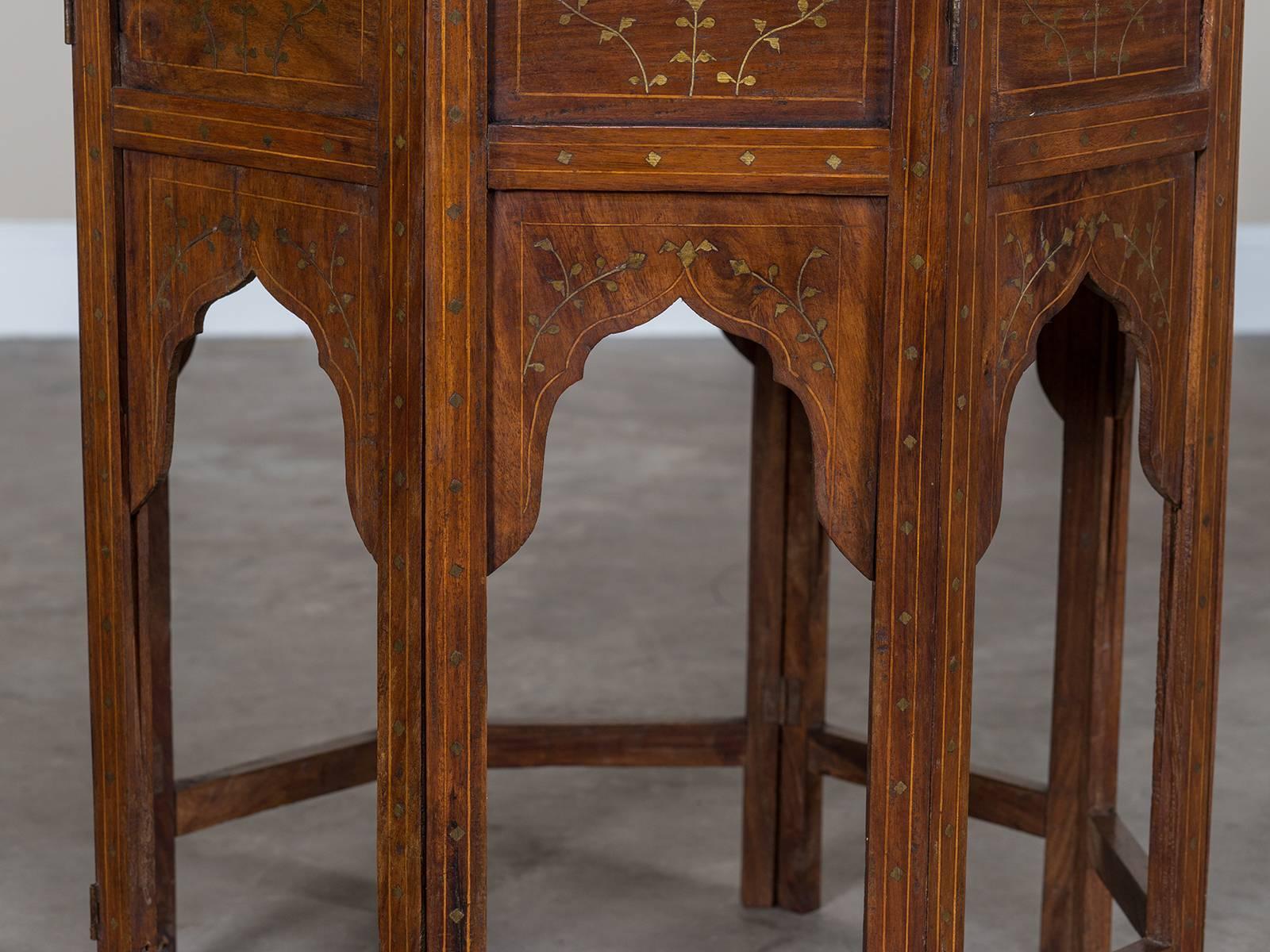 indian inlaid table