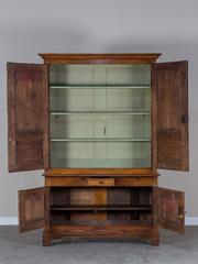 Antique French Louis Philippe Cherrywood Buffet à Deux Corps, circa 1850