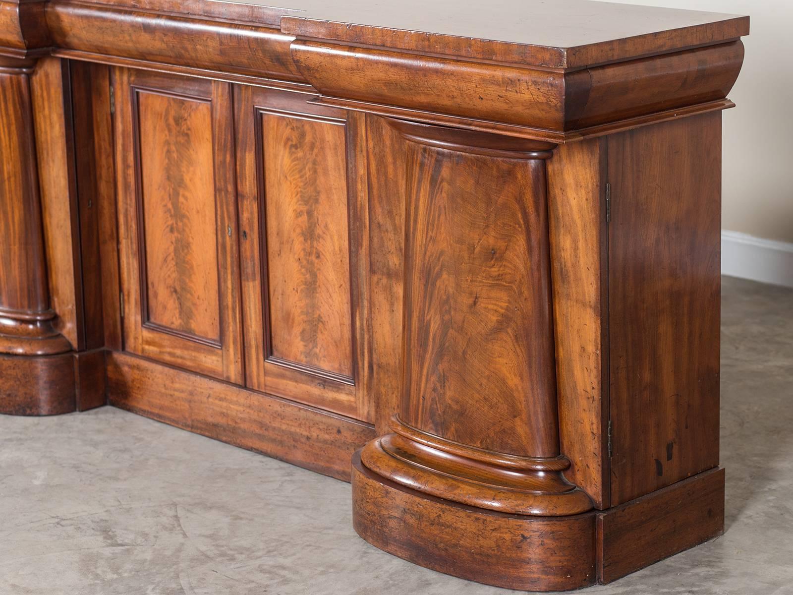 Regency Mahogany Sideboard Buffet England, circa 1825 3