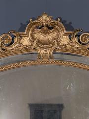 Antique French Louis Philippe Pareclose Mirror, circa 1890