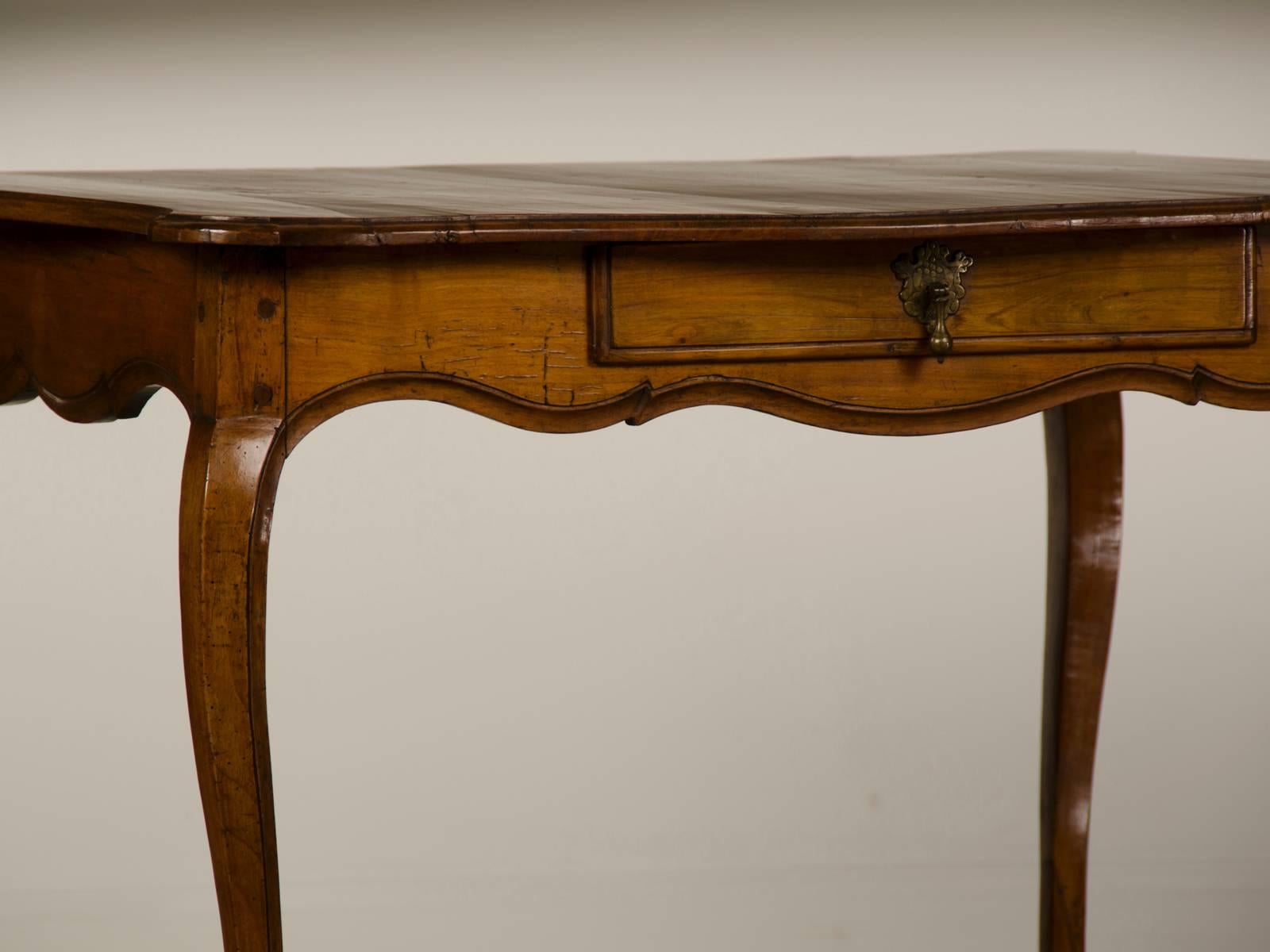 Antique French Louis XV Period Cherrywood Table, circa 1760 For Sale 1
