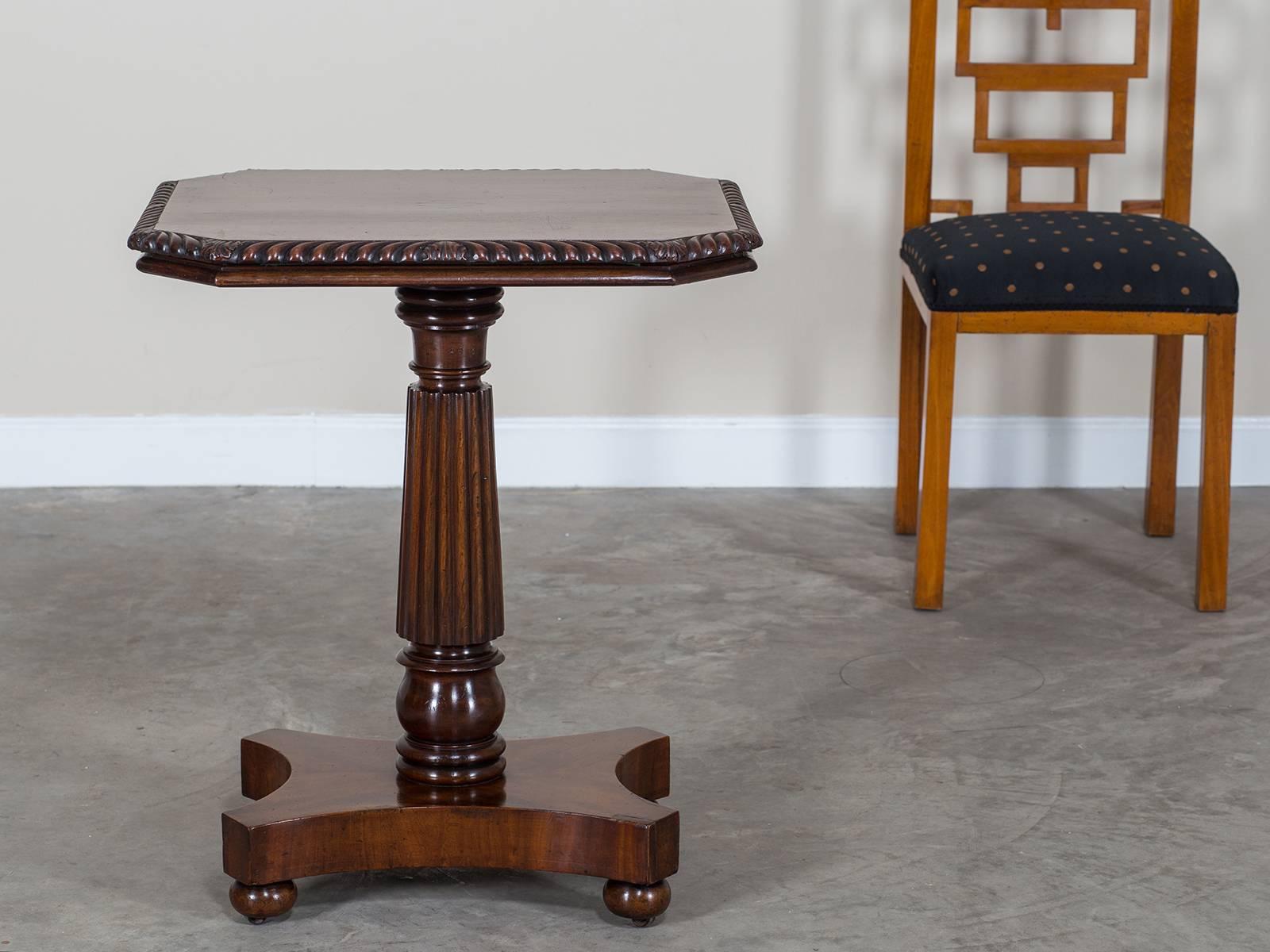 Receive our new selections direct from 1stdibs by email each week. Please click Follow Dealer below and see them first!

This antique English table circa 1835 has an unexpected feature beyond the handsome styling and details visible in the
