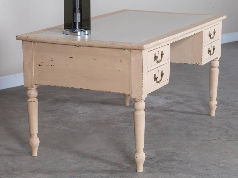 Antique English Painted Writing Table Desk, circa 1880 at 1stDibs