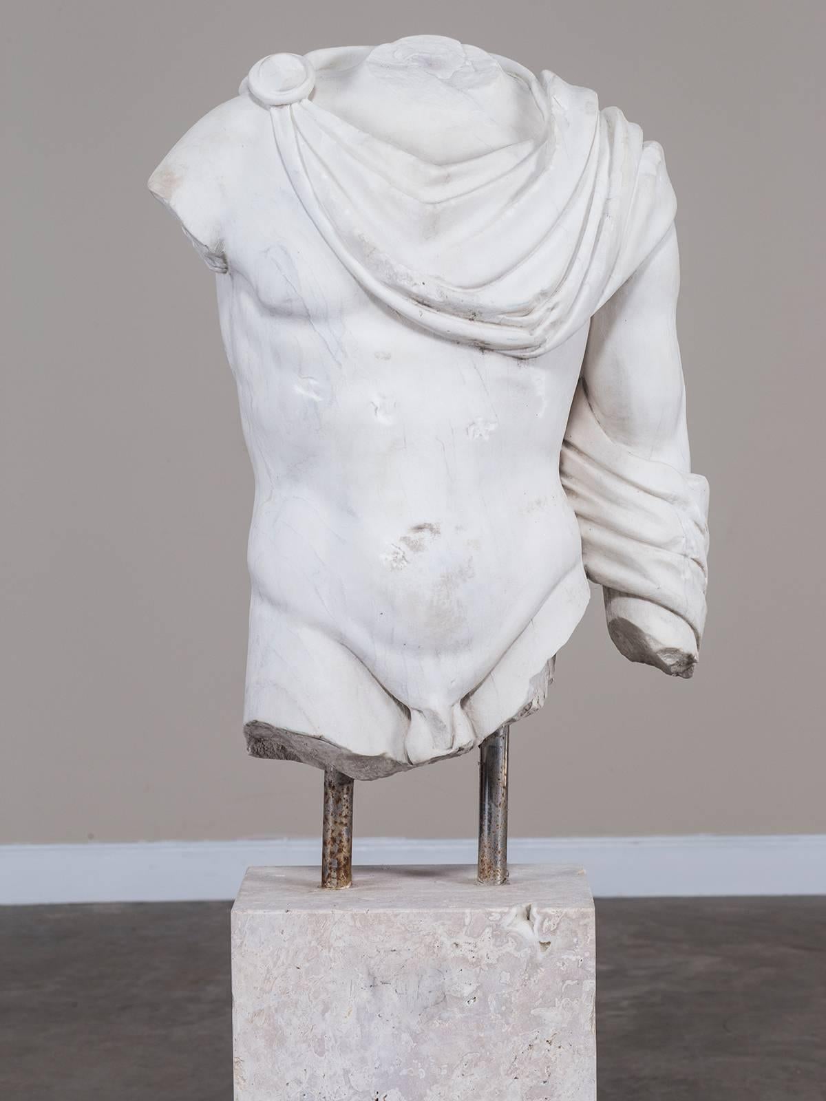 Receive our new selections direct from 1stdibs by email each week. Please click Follow Dealer below and see them first!

This exquisite vintage copy of an antique original Roman marble sculpture circa 2000 showcases the sculptural artistry of