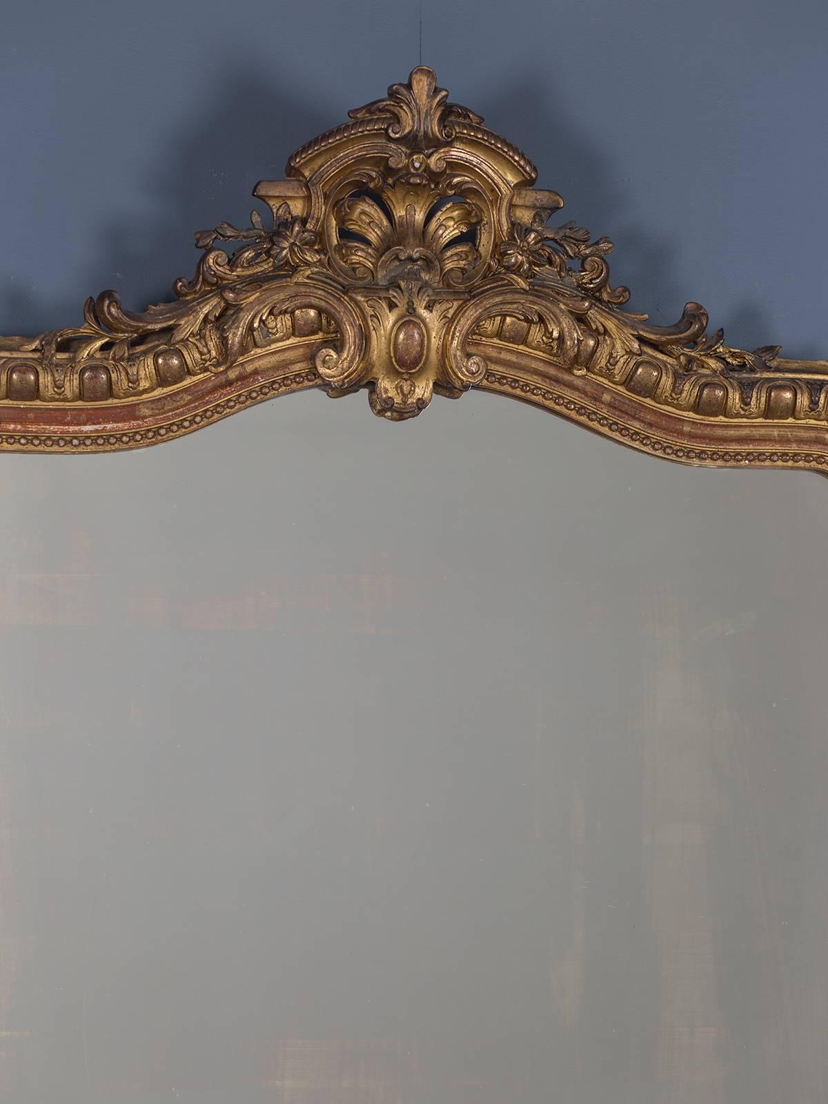 Receive our new selections direct from 1stdibs by email each week. Please click “Follow Dealer” button below and see them first!

The handsome proportion of this antique French Louis Philippe mirror, circa 1880 along with the bold scale of its