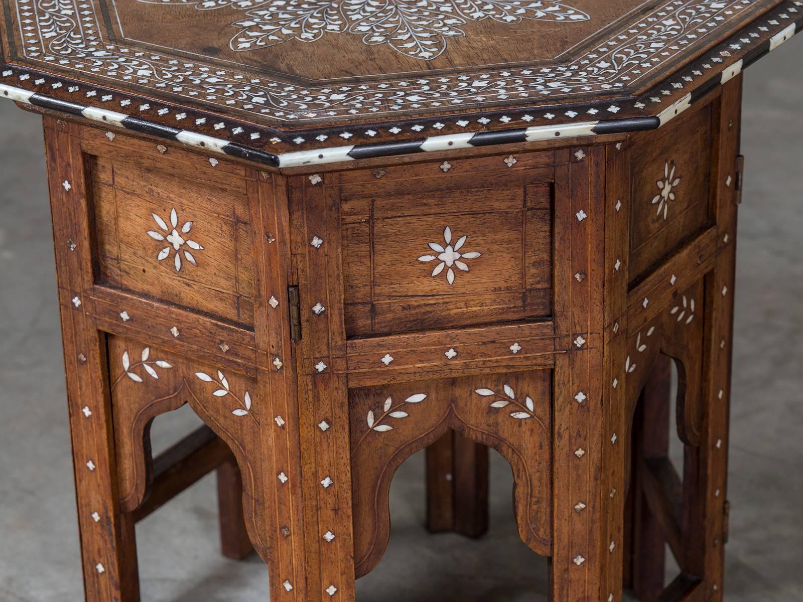 antique inlaid tables