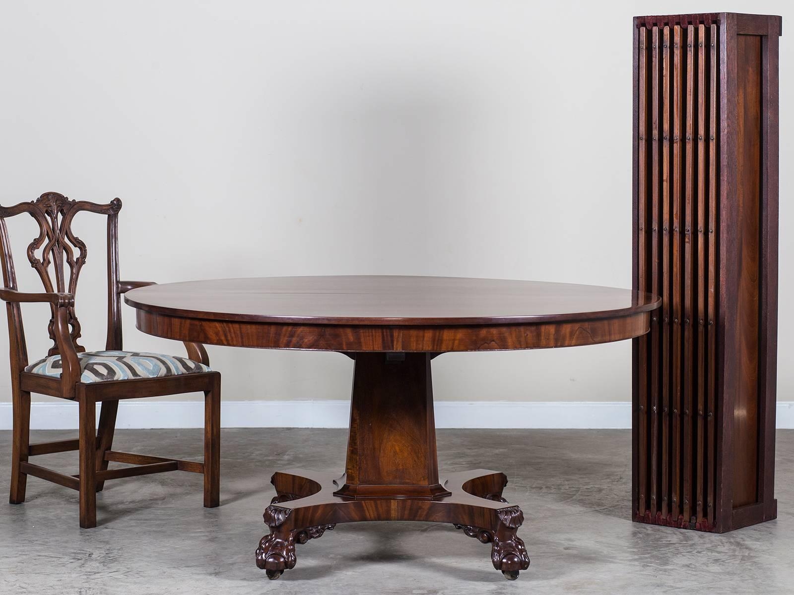 antique empire dining table