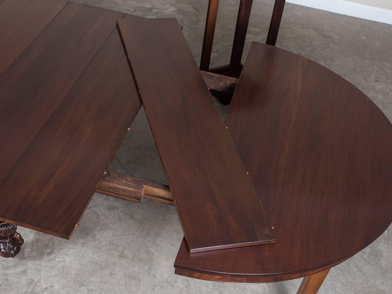 empire pedestal table